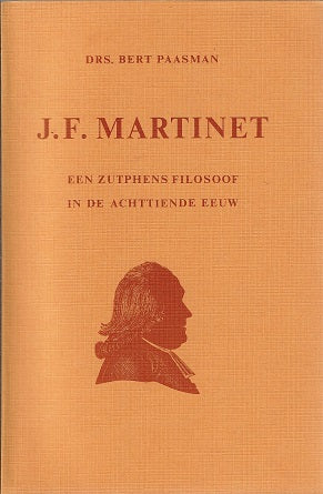 Omslag van J.F. Martinet, tweedehands boek bij Boekhandel Bloks