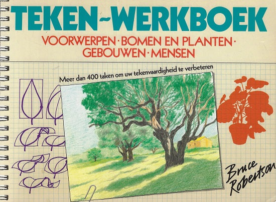 Omslag van Teken-werkboek, tweedehands boek bij Boekhandel Bloks