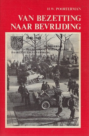 Omslag van Van bezetting naar bevrijding, tweedehands boek bij Boekhandel Bloks