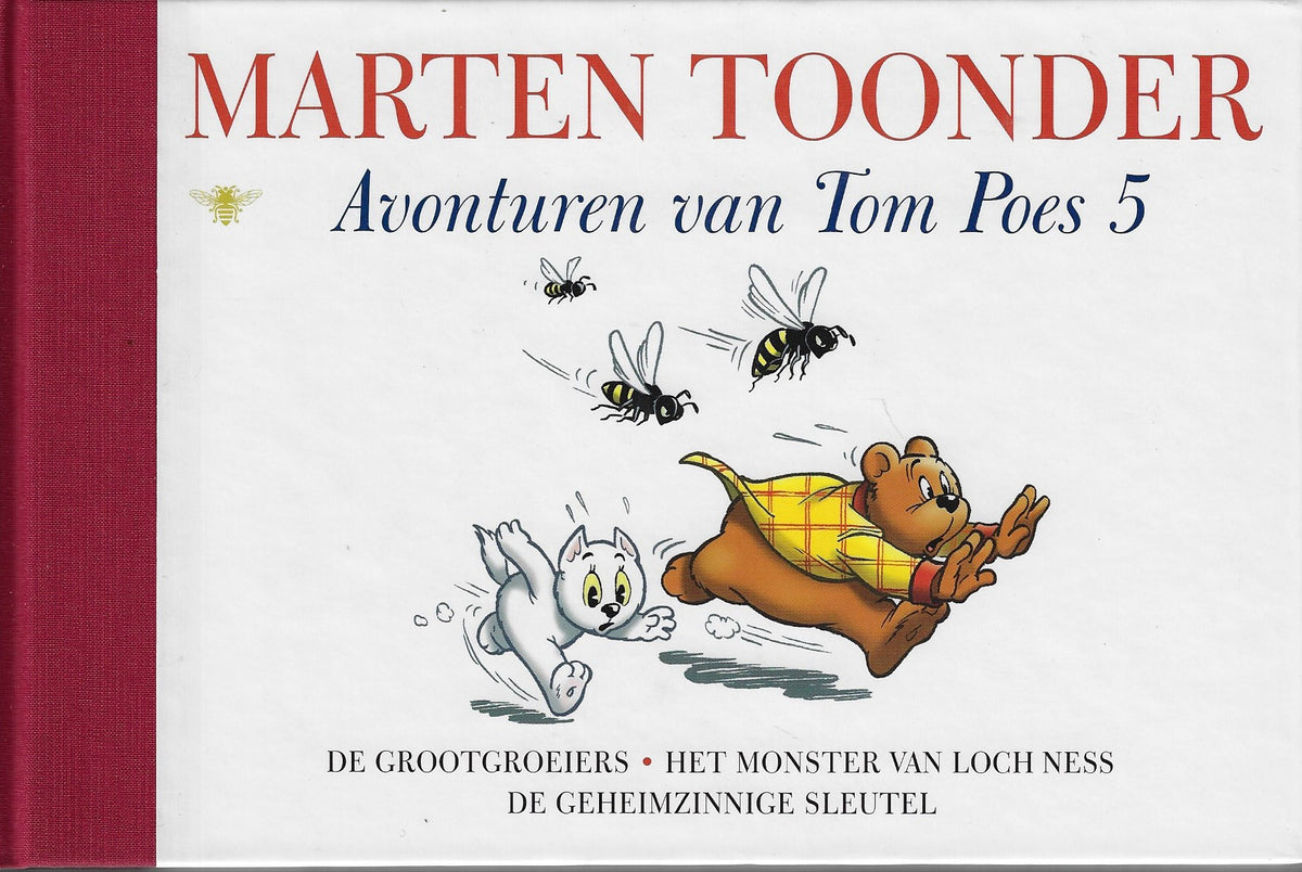 Omslag van Avonturen van Tom Poes 5 / bevat: De grootgroeiers. Het monster van Loch Ness. De geheimzinnige sleutel, tweedehands boek bij Boekhandel Bloks