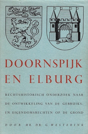 Omslag van Doornspijk en Elburg, tweedehands boek bij Boekhandel Bloks