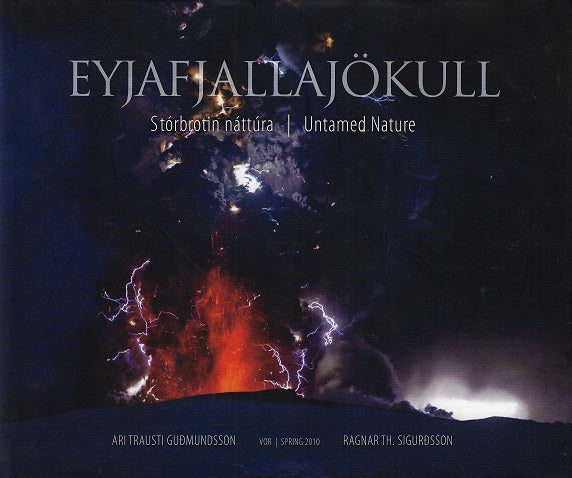 Omslag van Eyjafjallajokull door Ari Trausti Gudmundsson, tweedehands boek bij Boekhandel Bloks