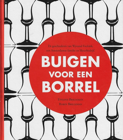 Omslag van Buigen voor een Borrel, tweedehands boek bij Boekhandel Bloks