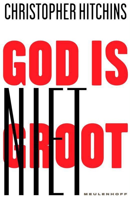 Omslag van God is niet groot / hoe religie alles vergiftigt, tweedehands boek bij Boekhandel Bloks
