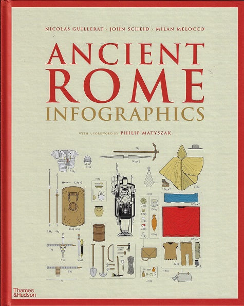 Omslag van Ancient Rome: Infographics, tweedehands boek bij Boekhandel Bloks
