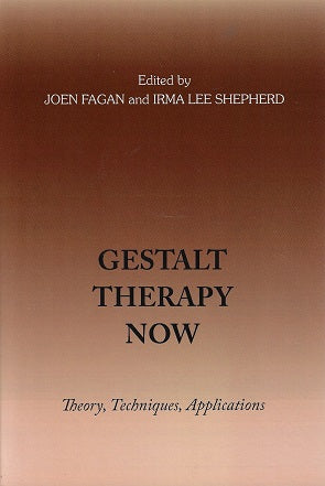 Omslag van Gestalt Therapy Now door Irma Lee, tweedehands boek bij Boekhandel Bloks