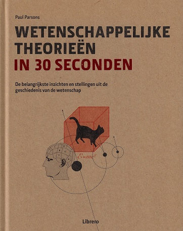 Omslag van Wetenschappelijke theorieen in 30 seconden, tweedehands boek bij Boekhandel Bloks