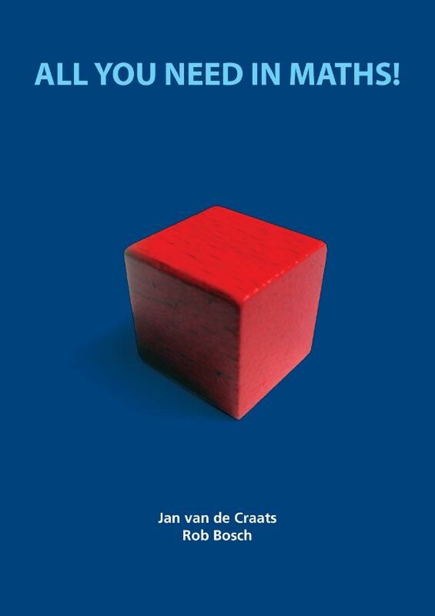 Omslag van All you need in maths!, tweedehands boek bij Boekhandel Bloks