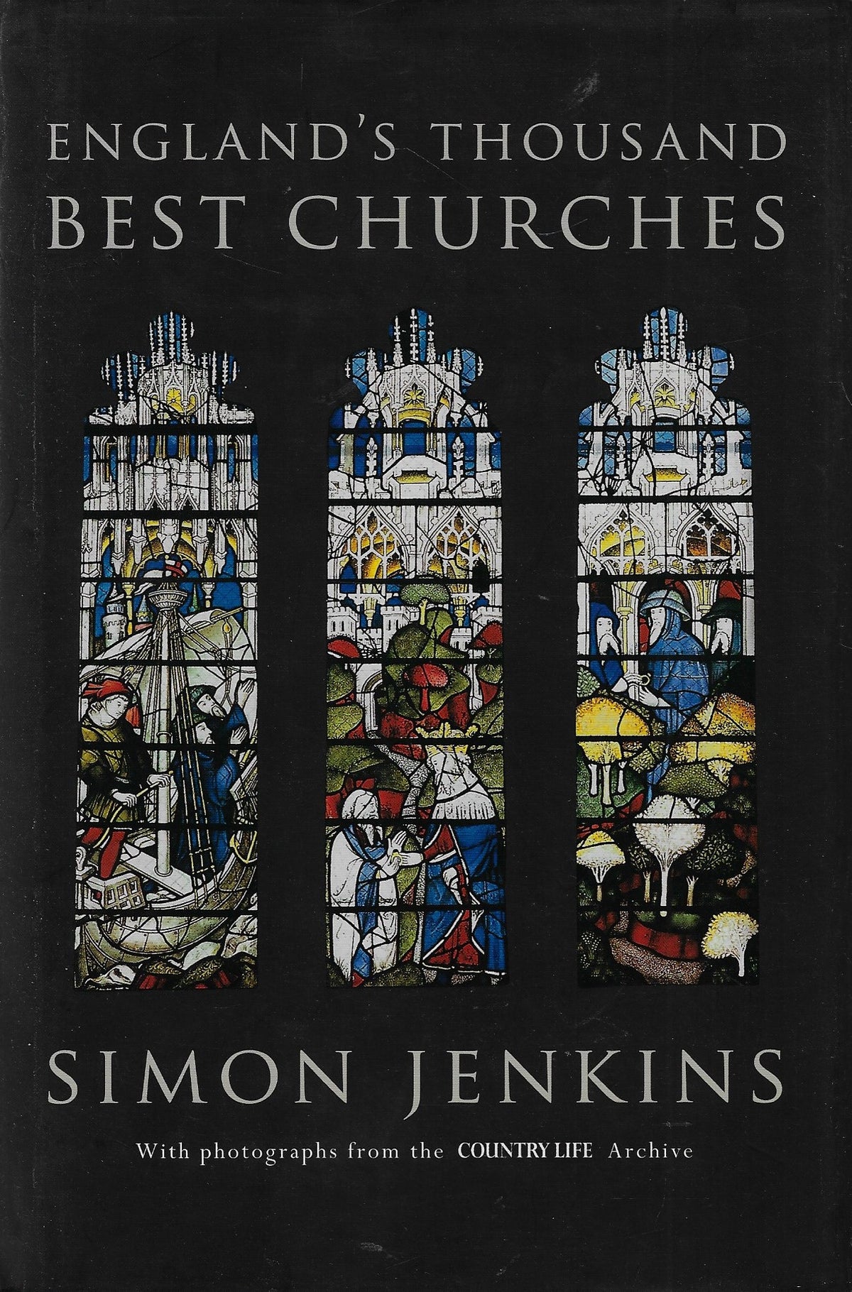Omslag van England's Thousand Best Churches, tweedehands boek bij Boekhandel Bloks