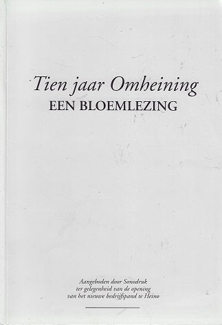 Omslag van Tien jaar Omheining / een bloemlezing, tweedehands boek bij Boekhandel Bloks