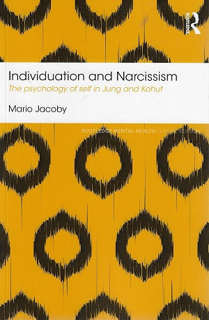 Omslag van Individuation and Narcissism / The psychology of self in Jung and Kohut door Mario Jacoby, tweedehands boek bij Boekhandel Bloks