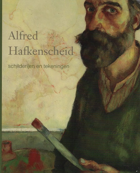 Omslag van Alfred Hafkenscheid / schilderijen en tekeningen, tweedehands boek bij Boekhandel Bloks