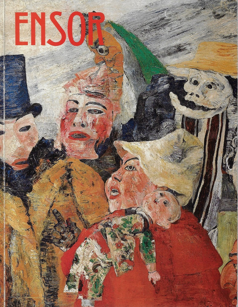 Omslag van James Ensor, tweedehands boek bij Boekhandel Bloks