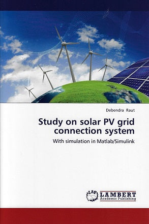 Omslag van Study on solar PV grid connection system door Debendra Raut, tweedehands boek bij Boekhandel Bloks
