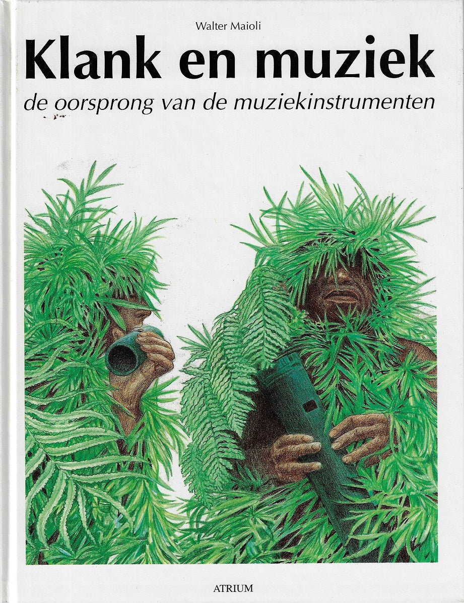Omslag van Klank en muziek de oorsprong van de muziekinstrumenten, tweedehands boek bij Boekhandel Bloks