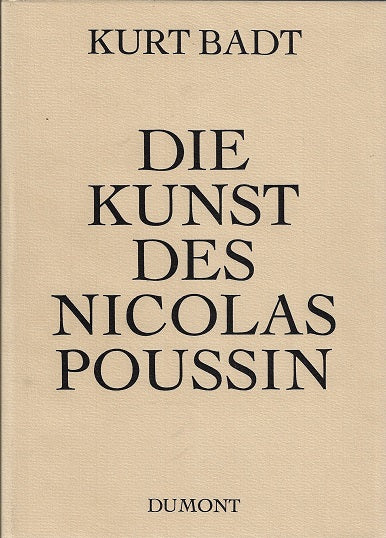 Omslag van Die Kunst des Nicoals Poussin I-II, tweedehands boek bij Boekhandel Bloks
