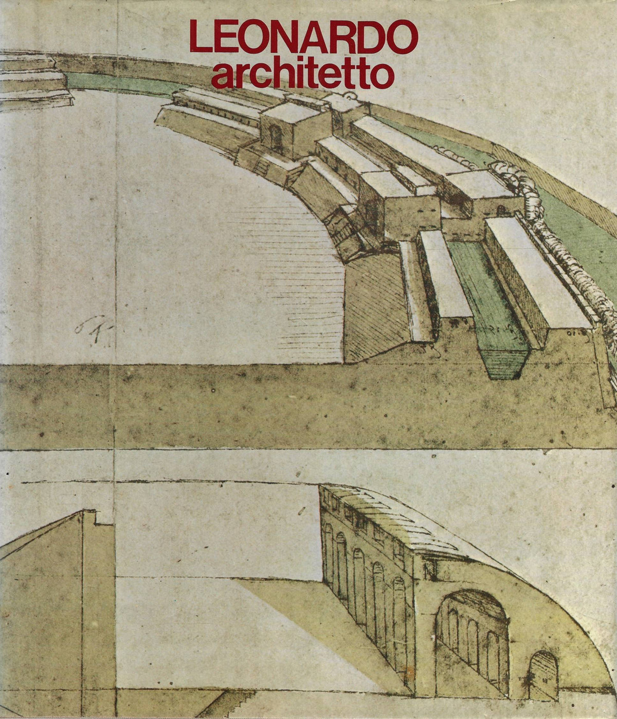Omslag van Leonardo Architetto, tweedehands boek bij Boekhandel Bloks