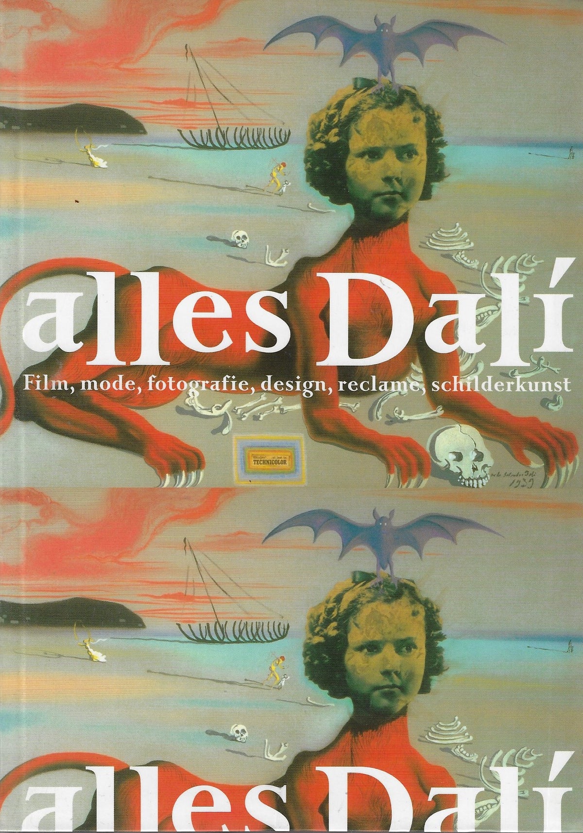 Omslag van Alles Dali / film, mode, fotografie, design, reclame, tweedehands boek bij Boekhandel Bloks
