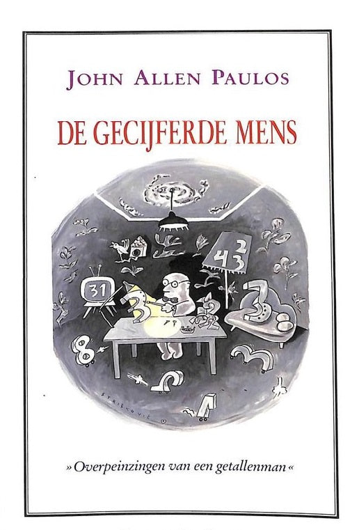 Omslag van De gecijferde mens, tweedehands boek bij Boekhandel Bloks