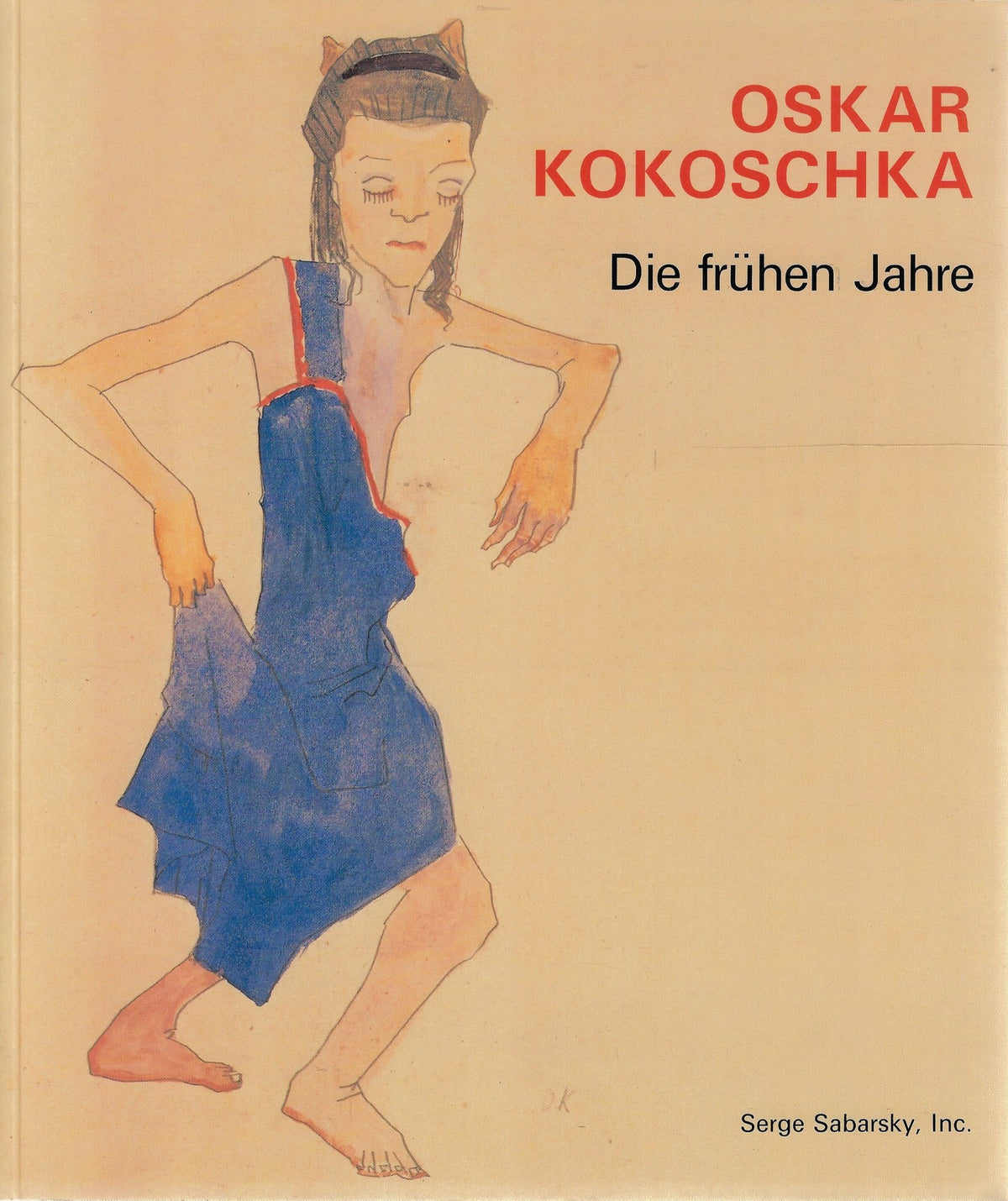 Omslag van Oskar Kokoschka Die frühen Jahre, tweedehands boek bij Boekhandel Bloks
