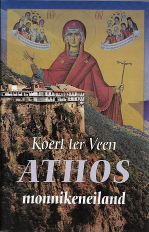 Omslag van Athos monnikeneiland, tweedehands boek bij Boekhandel Bloks