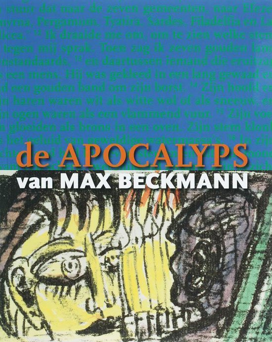 Omslag van De Apocalyps van Max Beckmann / litho's in ballingschap gemaakt, tweedehands boek bij Boekhandel Bloks