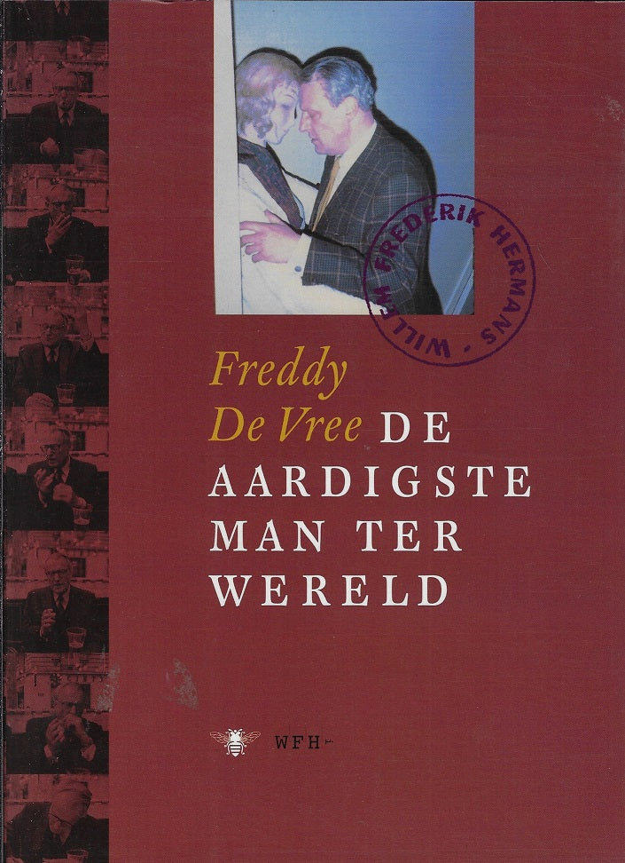 Omslag van De aardigste man ter wereld / Willem Frederik Hermans, tweedehands boek bij Boekhandel Bloks