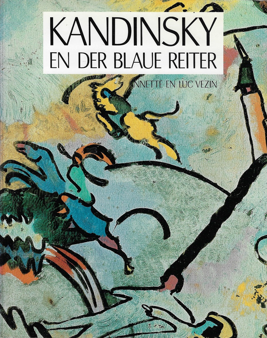 Omslag van Kandinsky en der blaue reiter, tweedehands boek bij Boekhandel Bloks