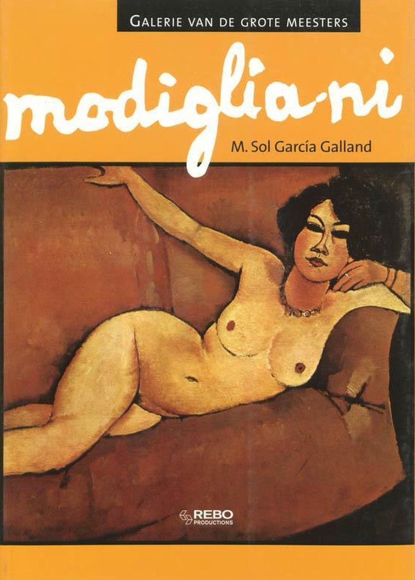 Omslag van Modigliani, tweedehands boek bij Boekhandel Bloks