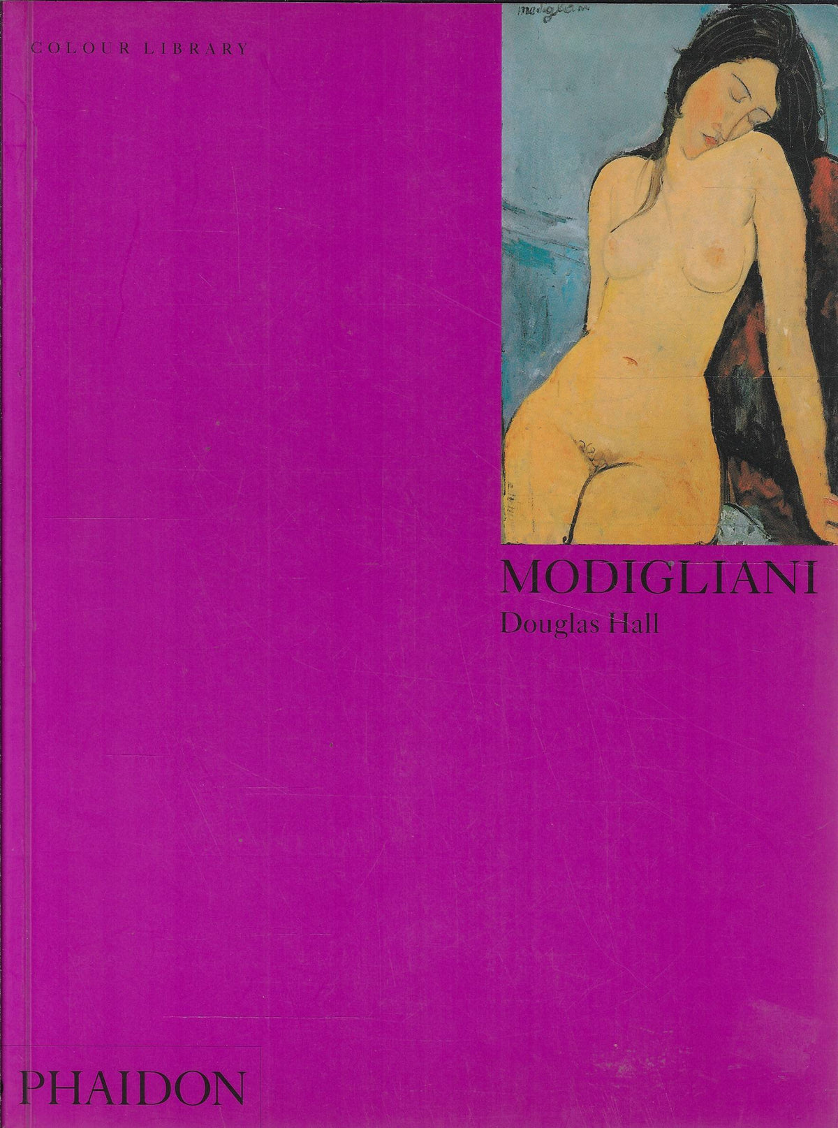 Omslag van Modigliani / Colour Library, tweedehands boek bij Boekhandel Bloks