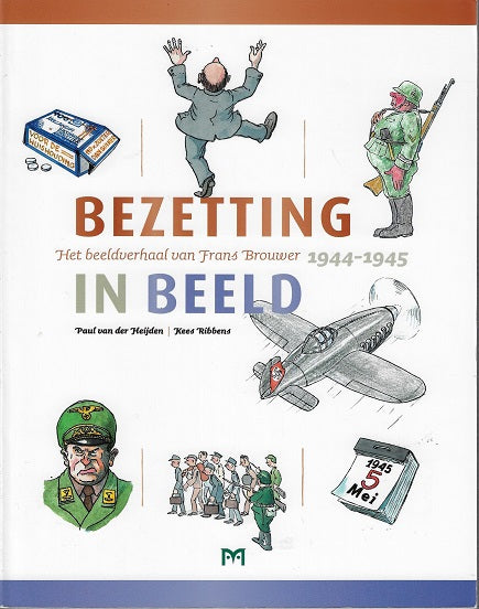 Omslag van Bezetting in beeld, tweedehands boek bij Boekhandel Bloks