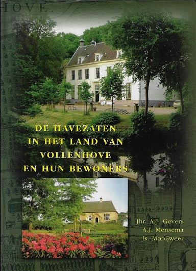 Omslag van De havezaten in het land van Vollenhove en hun bewoners / druk 1, tweedehands boek bij Boekhandel Bloks