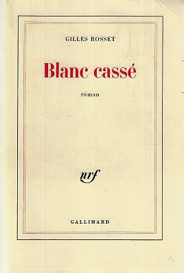 Omslag van Blanc casse, tweedehands boek bij Boekhandel Bloks