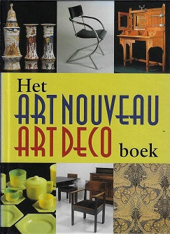 Omslag van Het art nouveau art deco boek door Titus M., tweedehands boek bij Boekhandel Bloks