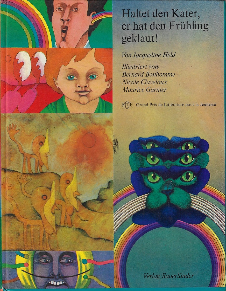 Omslag van Haltet den Kater, er hat de Frühling geklaut!, tweedehands boek bij Boekhandel Bloks