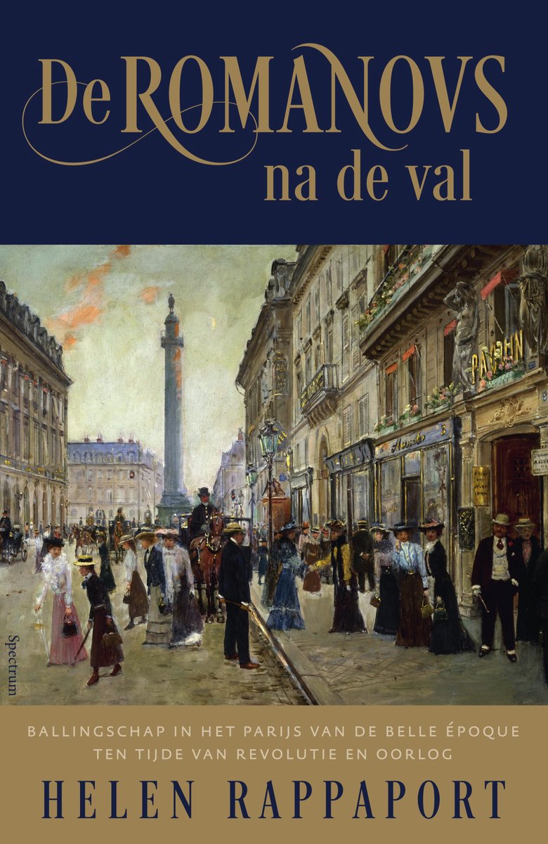 Omslag van De Romanovs na de val door Helen Rappaport, tweedehands boek bij Boekhandel Bloks