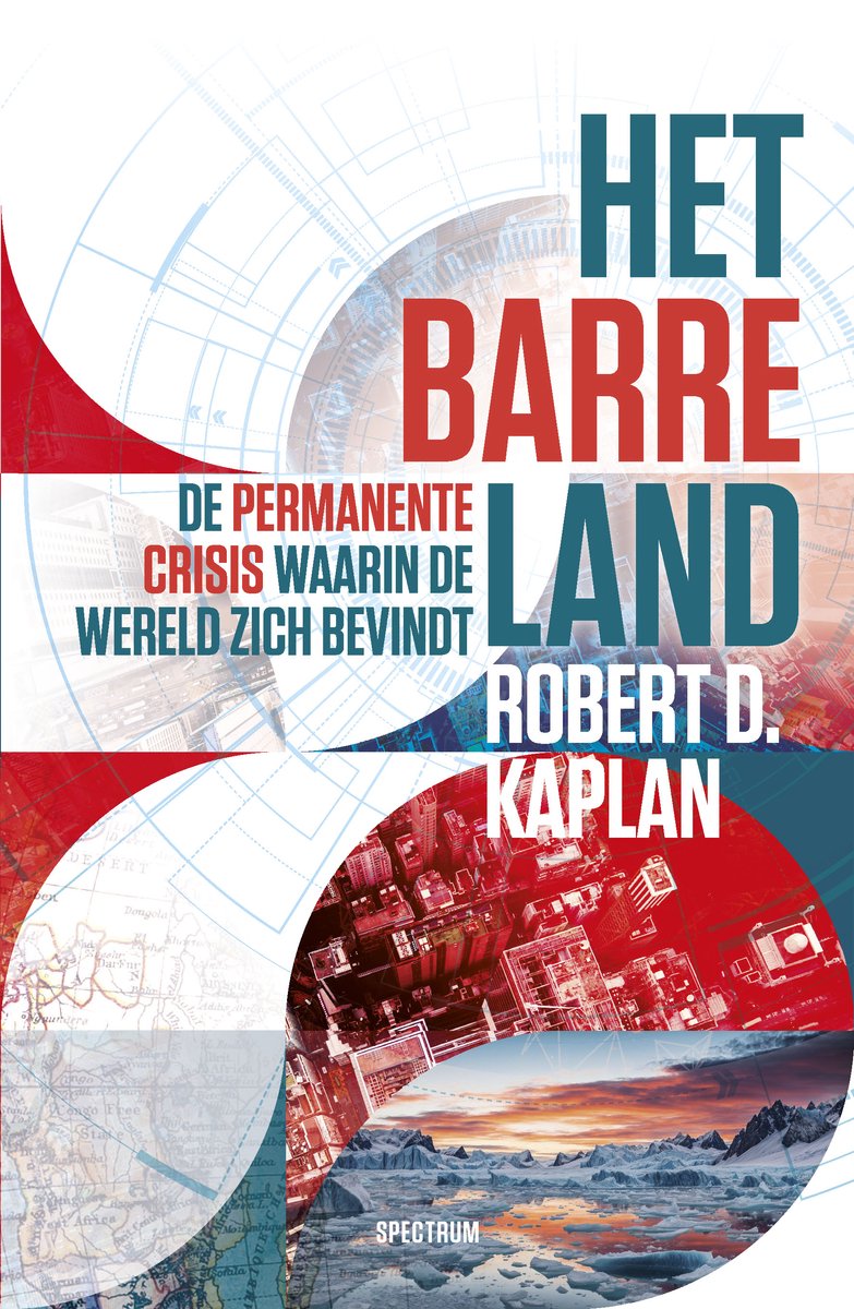 Omslag van Het barre land door Robert Kaplan, tweedehands boek bij Boekhandel Bloks