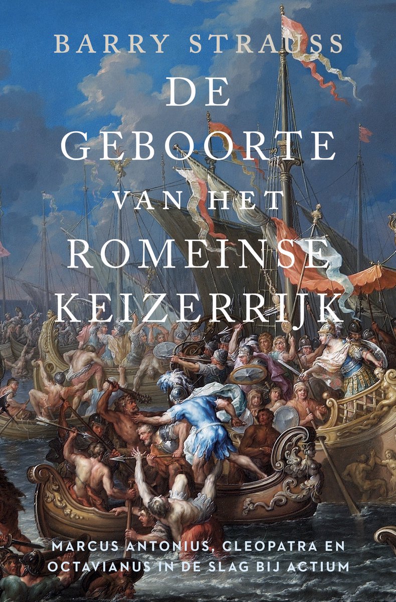Omslag van De geboorte van het Romeinse keizerrijk door Barry Strauss, tweedehands boek bij Boekhandel Bloks