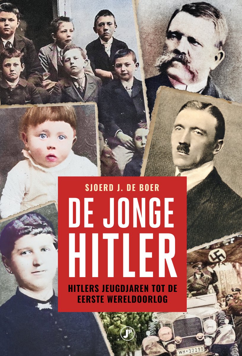 Omslag van De jonge Hitler door geschiedenis tweede wereldoorlog, tweedehands boek bij Boekhandel Bloks