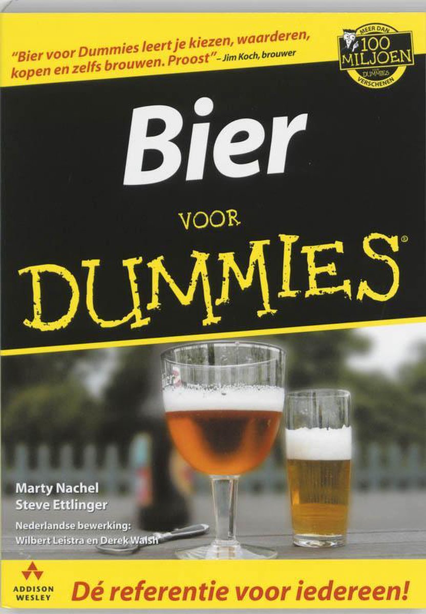 Omslag van Voor Dummies - Bier voor Dummies door BBNC Uitgevers, tweedehands boek bij Boekhandel Bloks