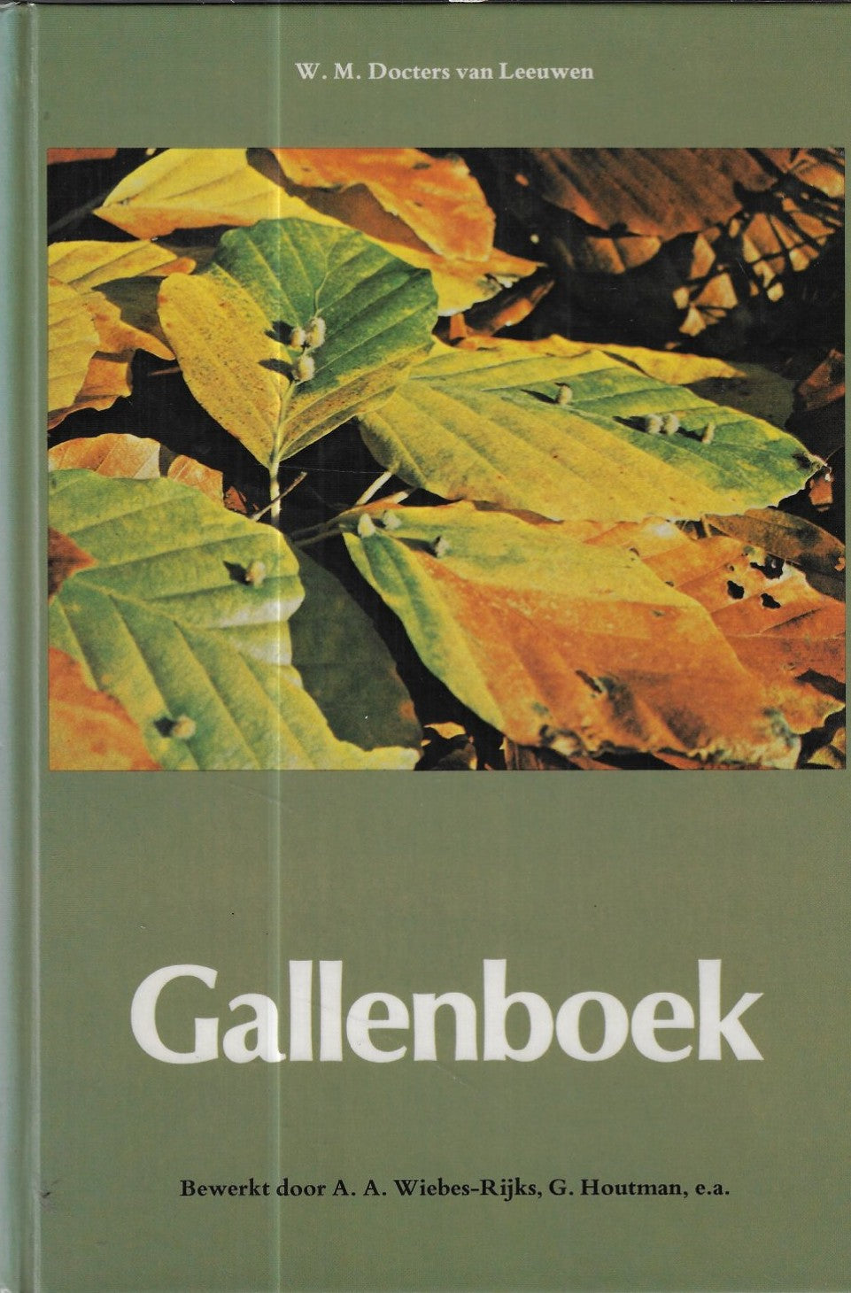 Omslag van Gallenboek door Knnv Uitgeverij, tweedehands boek bij Boekhandel Bloks