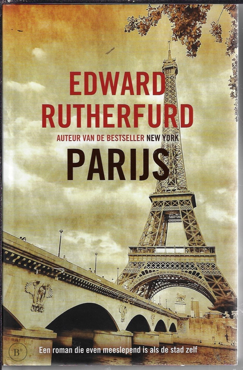 Omslag van Parijs door Edward Rutherfurd, tweedehands boek bij Boekhandel Bloks