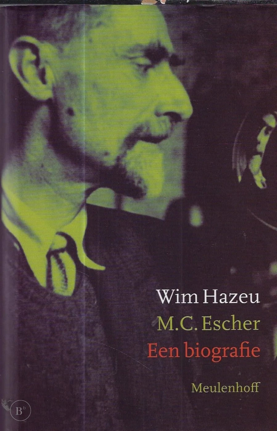 Omslag van M.C. Escher door Wim Hazeu, tweedehands boek bij Boekhandel Bloks