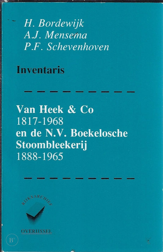 Omslag van De Boekelosche Stoombleekerij 1888-1965 door Bart Stuiver, Jacques Baal, tweedehands boek bij Boekhandel Bloks