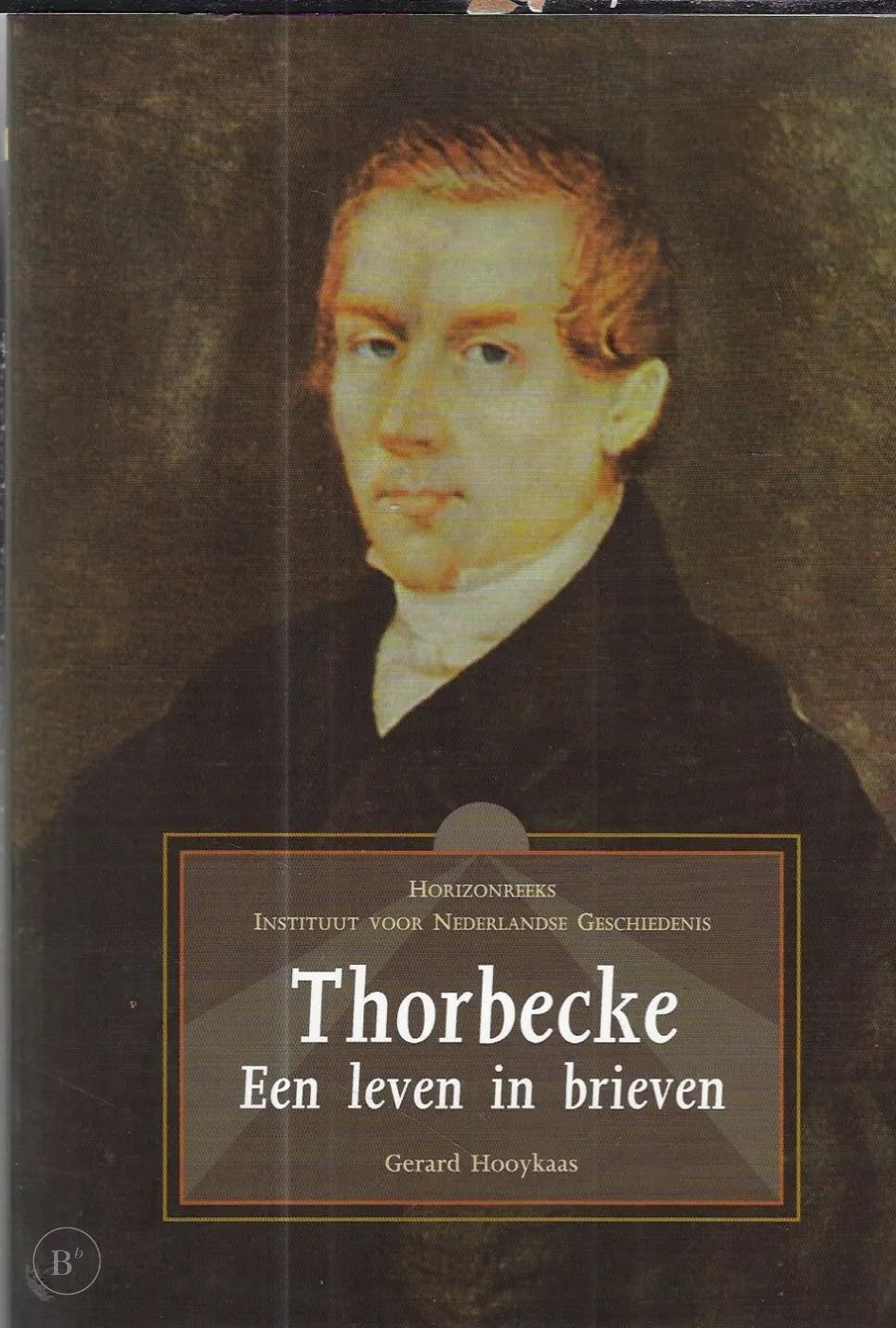 Omslag van Thorbecke door G. Hooykaas, tweedehands boek bij Boekhandel Bloks