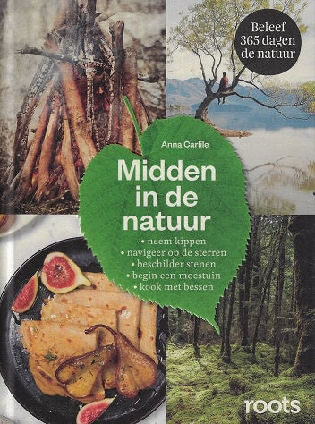 Omslag van Midden in de natuur, tweedehands boek bij Boekhandel Bloks