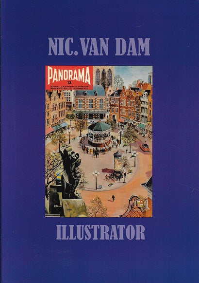 Omslag van Nico van Dam illustrator door N. van, tweedehands boek bij Boekhandel Bloks