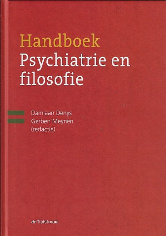 Omslag van Handboek psychiatrie en filosofie, tweedehands boek bij Boekhandel Bloks