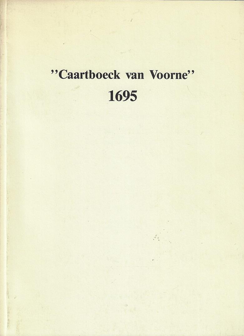 Omslag van Caartboeck van voorne 1695 met 33 kaarten, tweedehands boek bij Boekhandel Bloks