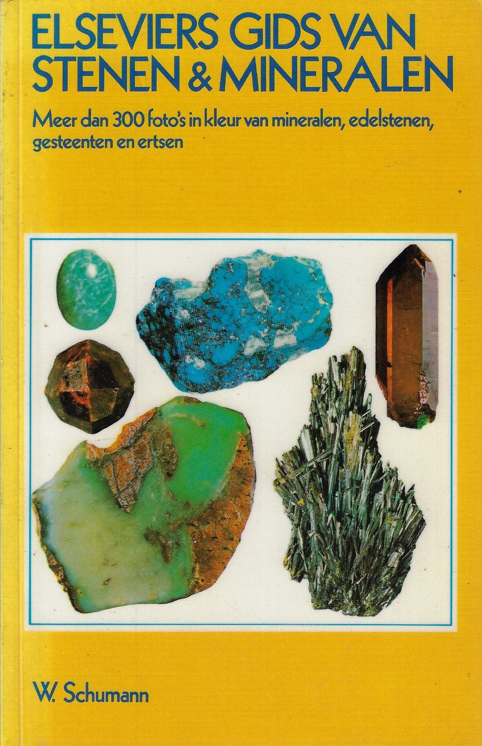 Omslag van Elseviers gids stenen en mineralen, tweedehands boek bij Boekhandel Bloks